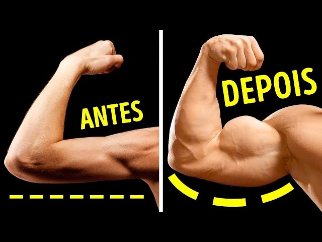 ANTES E DEPOIS DE TOMAR CREATINA